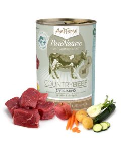 AniForte® PureNature Country Beef "Rund met wortel" - Natuurmenu voor honden