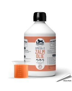Aniculis Omega-3 Zalmolie voor Honden, Katten en Paarden (1 Liter)