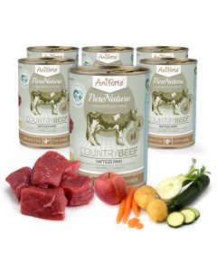 AniForte PureNature Country Beef "Rund met wortel" - Natuurmenu voor honden