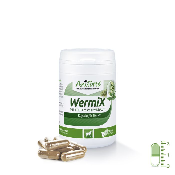 AniForte WermiX Worm Formule voor honden (50 capsules)